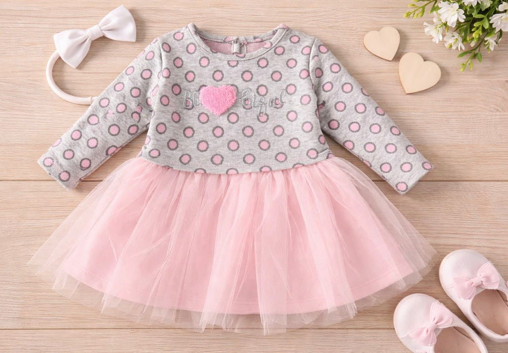 Kız bebek tütü elbise Le241