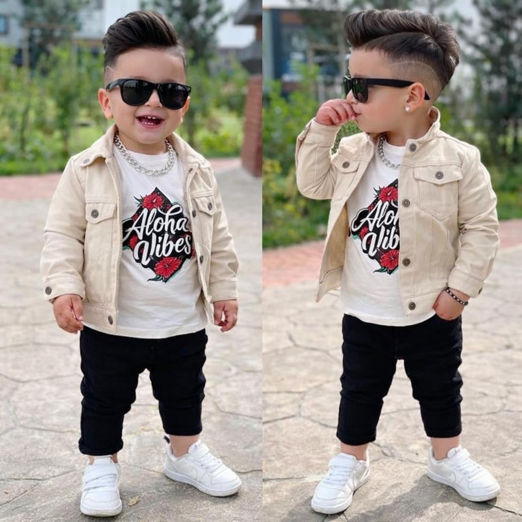 Erkek çocuk 3 parça takım✨Le195