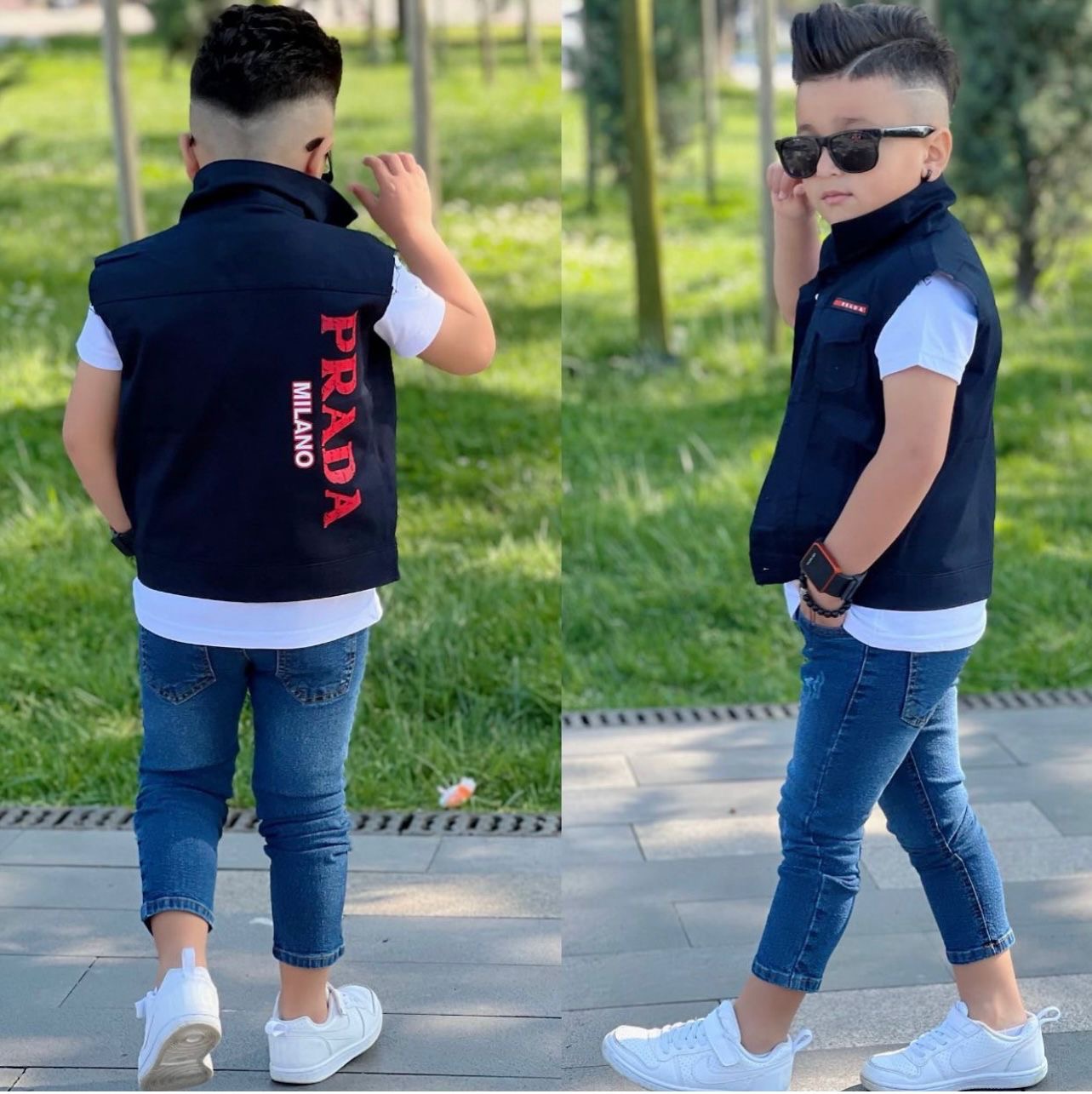 Erkek çocuk 3 parça takım✨Le194